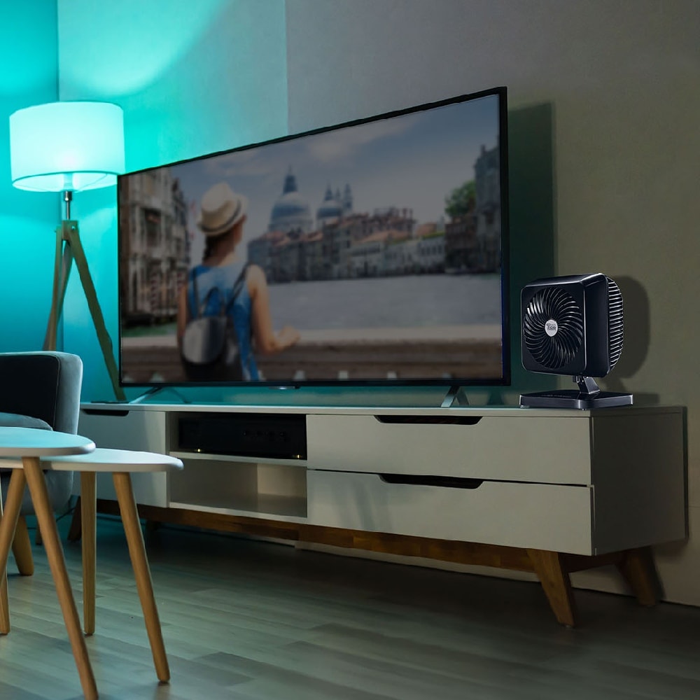 Ventilador de Mesa Venti-Delta Turbi Max Oscilante 40cm 127v Preto - 624101