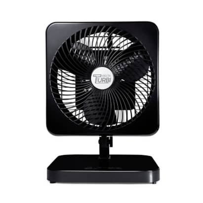 Ventilador de Mesa Venti-Delta Turbi Max Oscilante 40cm 127v Preto - 624101