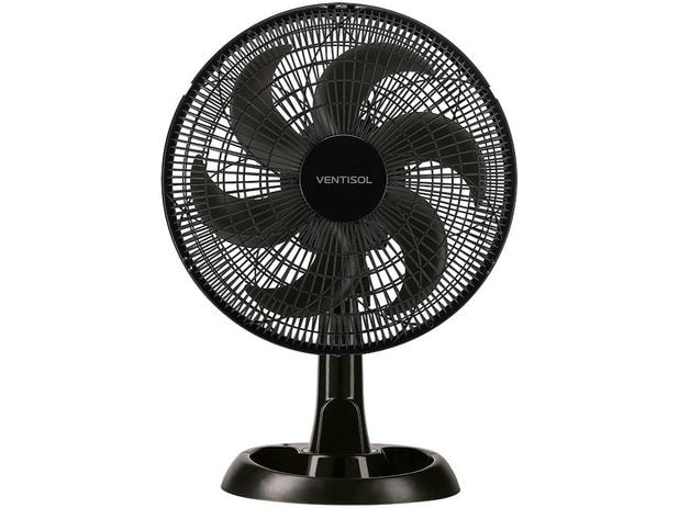 Ventilador de Mesa Ventisol Turbo Eco 30cm - 3 Velocidades