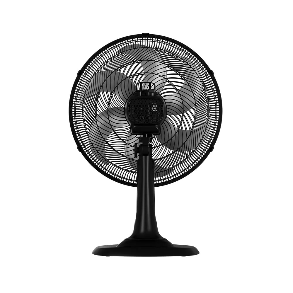 Ventilador de Mesa Ventisol Turbo Oscilante 40cm 6 Pás 127v Preto - 550