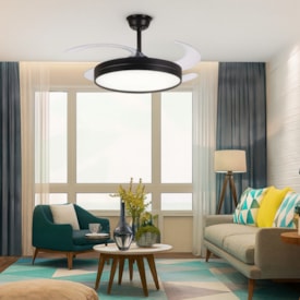 Ventilador de Teto Opus Air Basic Bivolt 30w Preto - OPS85582