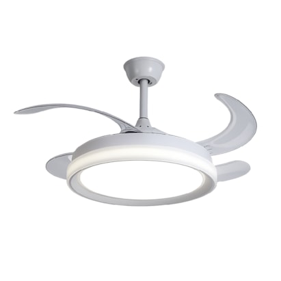 Ventilador de Teto Opus Air Plus Bivolt 30w Pá Retrátil Branco - OPS88385