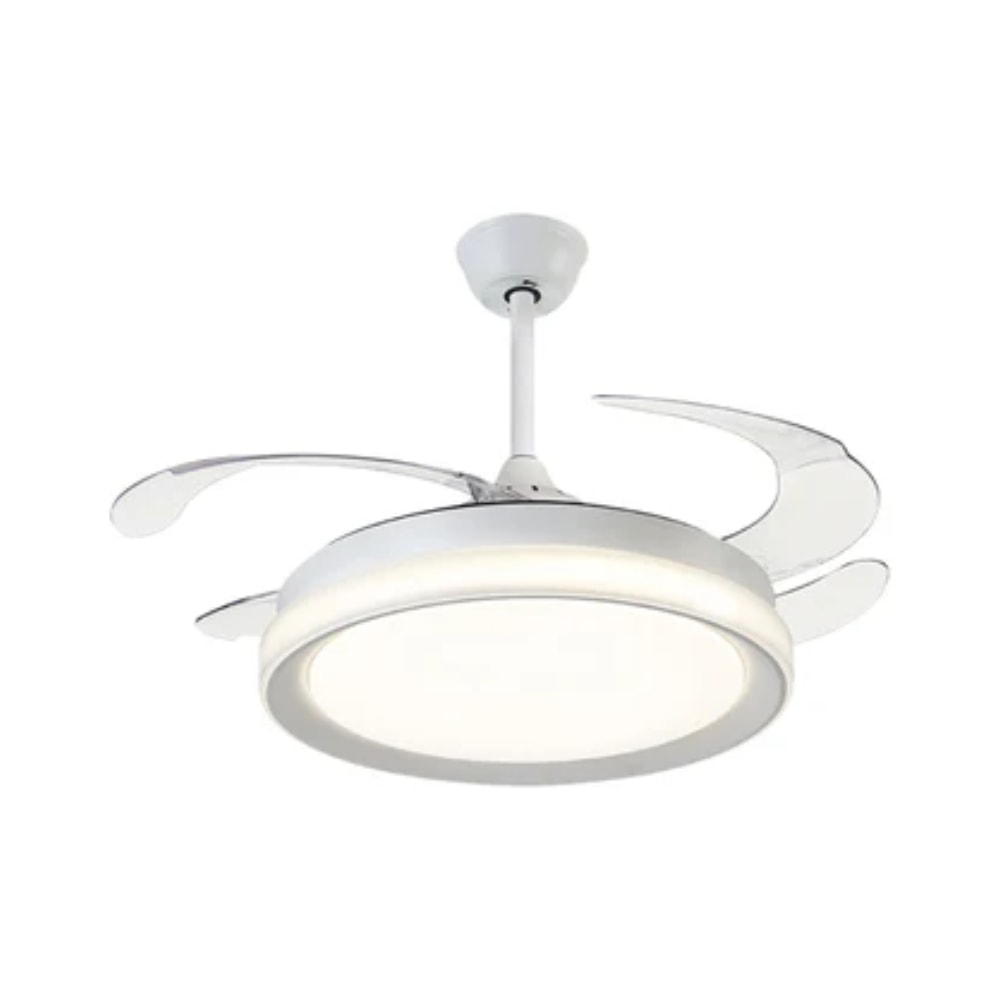 Ventilador de Teto Opus Air Plus Bivolt 3K 30w Pá Retrátil Bivolt Branco - OPS36489