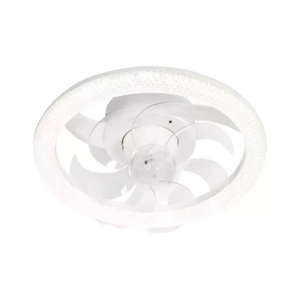 Ventilador de Teto SL Amon Cristal 50cm 35w Bivolt Multicolor - 494