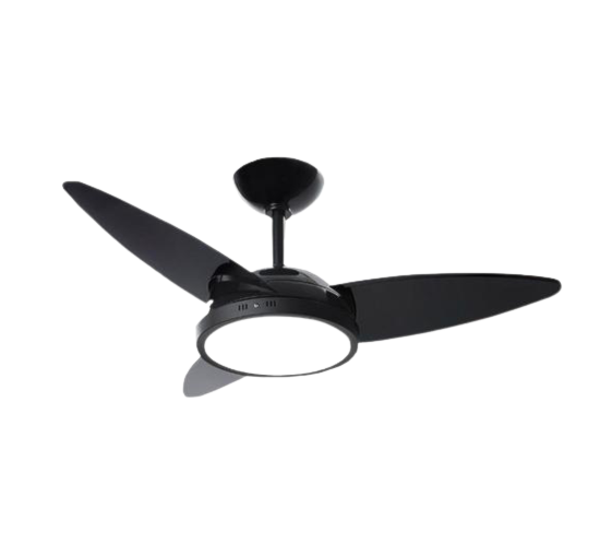 Ventilador De Teto Tron Lykan 3 Pás 127V Preto - 51.01-1524