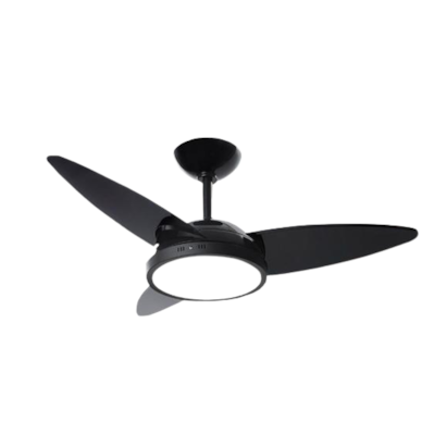Ventilador De Teto Tron Lykan 3 Pás 127V Preto - 51.01-1524