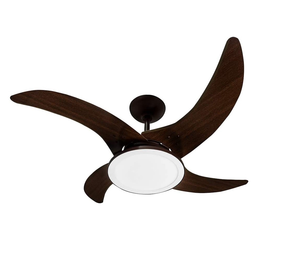 Ventilador De Teto Tron Mareiro 4 Pás 127V Café - 51.01-1224