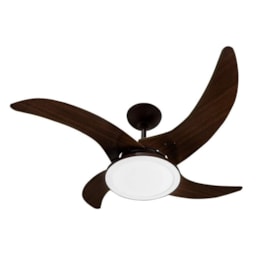 Ventilador De Teto Tron Mareiro 4 Pás 127V Café - 51.01-1224