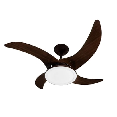 Ventilador De Teto Tron Mareiro 4 Pás 127V Café - 51.01-1224