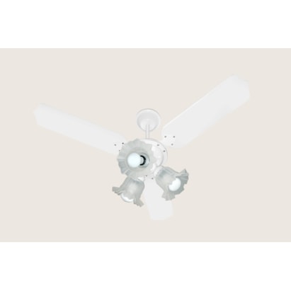 Ventilador De Teto Tron Paris 3 Pás 127V Branco - 51.01-0396