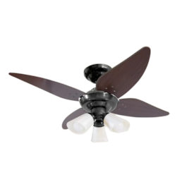 Ventilador De Teto Tron Salvante 4 Pás 127V Fume - 51.01.1314