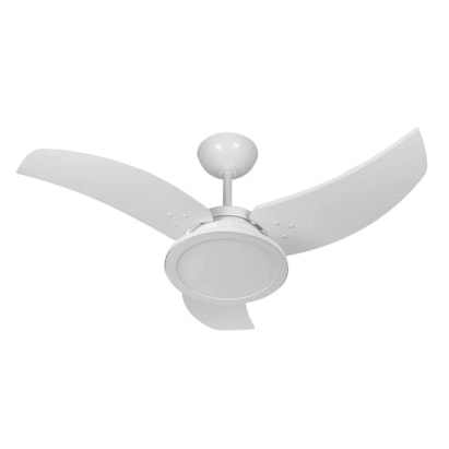 Ventilador De Teto Tron Venom 3 Pás 127V Branco - 51.01-1151