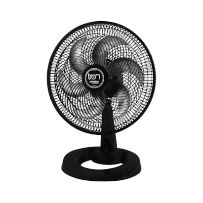 Ventilador Oscilante Tron 50cm 6 Pás 127V Preto 130W - 51.01.1244