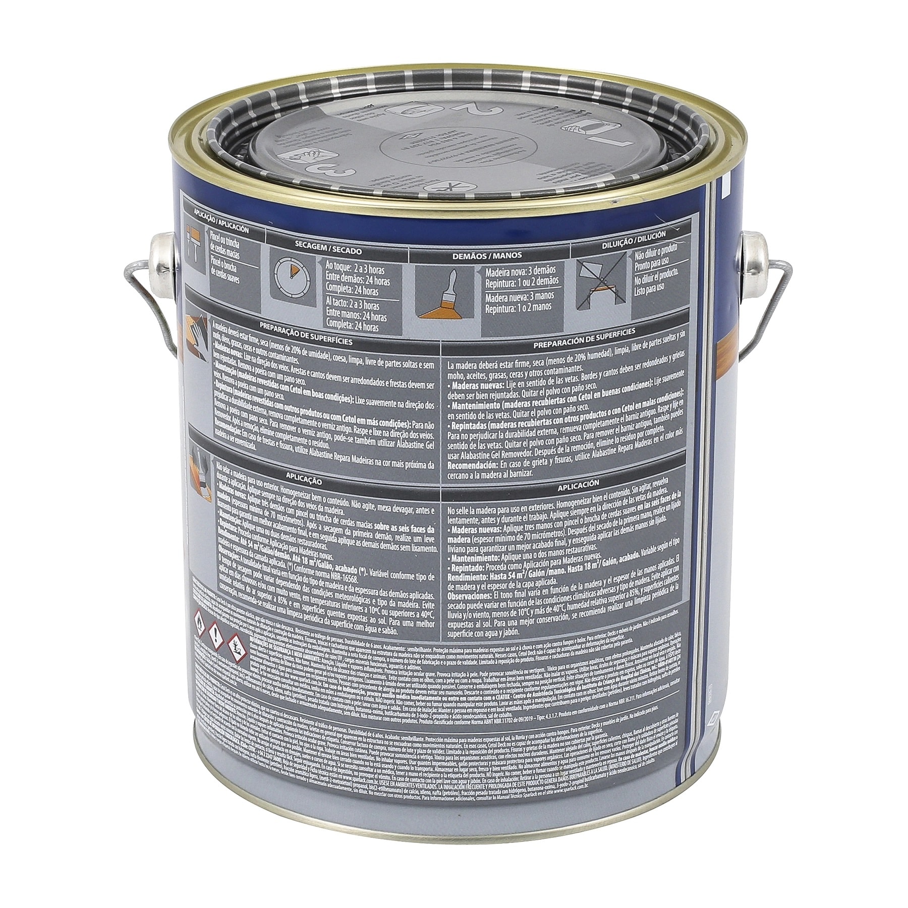 Verniz Cetol Sparlack Deck S.br 3,6L