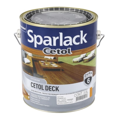 Verniz Cetol Sparlack Deck S.br 3,6L