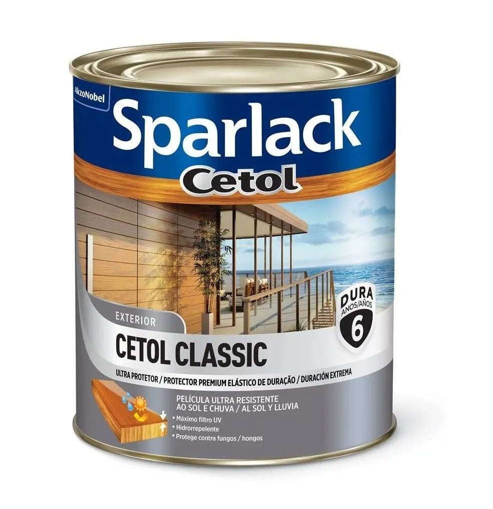 Verniz Cetol Sparlack Mogno Acetinado 0,9L