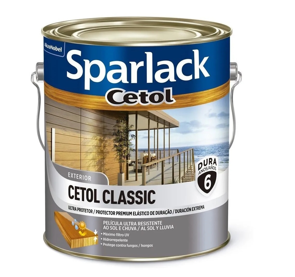 Verniz Cetol Sparlack Mogno Acetinado 3,6L