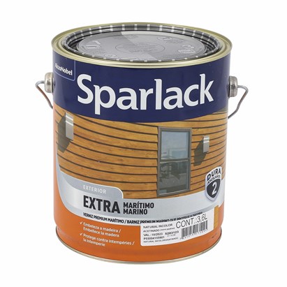 Verniz Sparlack Extra Marítimo Acetinado Natural 3.6l - 5203123