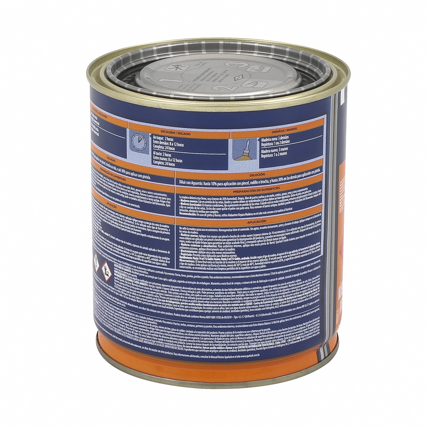 Verniz Sparlack Extra Marítimo Brilhante Natural 0,9L - 1139919504