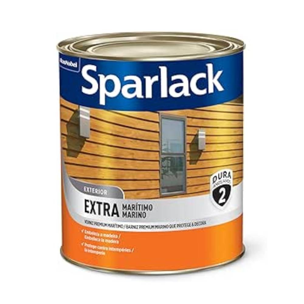Verniz Sparlack Extra Marítimo Brilhante Natural 225ml 1/16l - 5203107