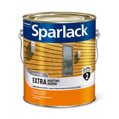 Verniz Sparlack Extra Marítimo Brilhante Natural 3,6L - 1139919501