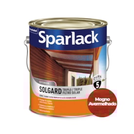 Verniz Sparlack Solgard Triplo Fs Brilhante Mogno 3,6L
