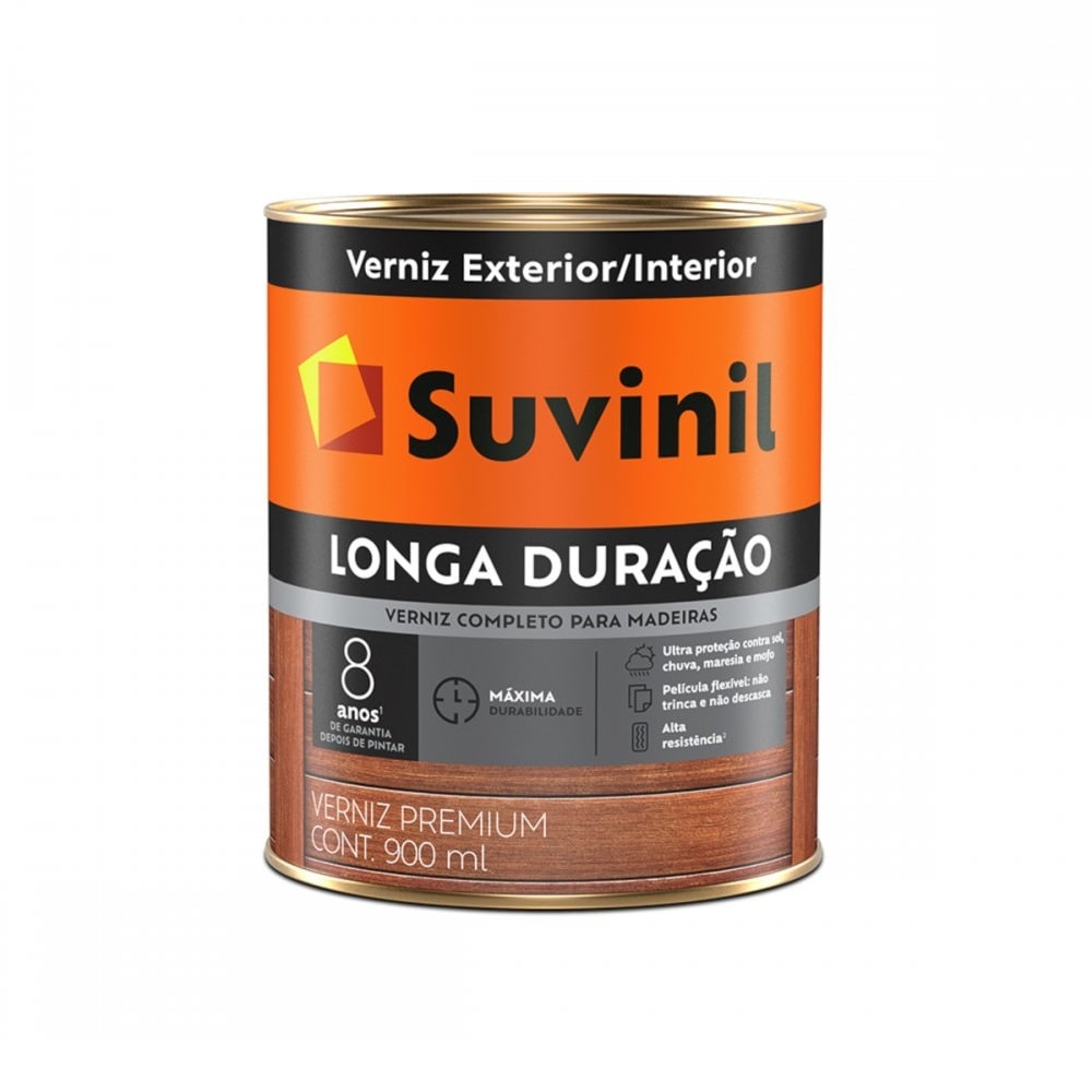Verniz Suvinil Longa Duração Brilho Imbuia 0,9L