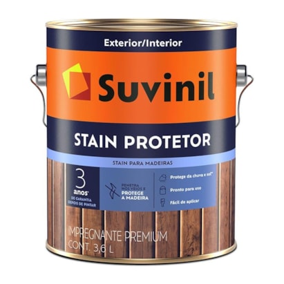 Verniz Suvinil Stain Protetor Natural 3,6L - 53387680
