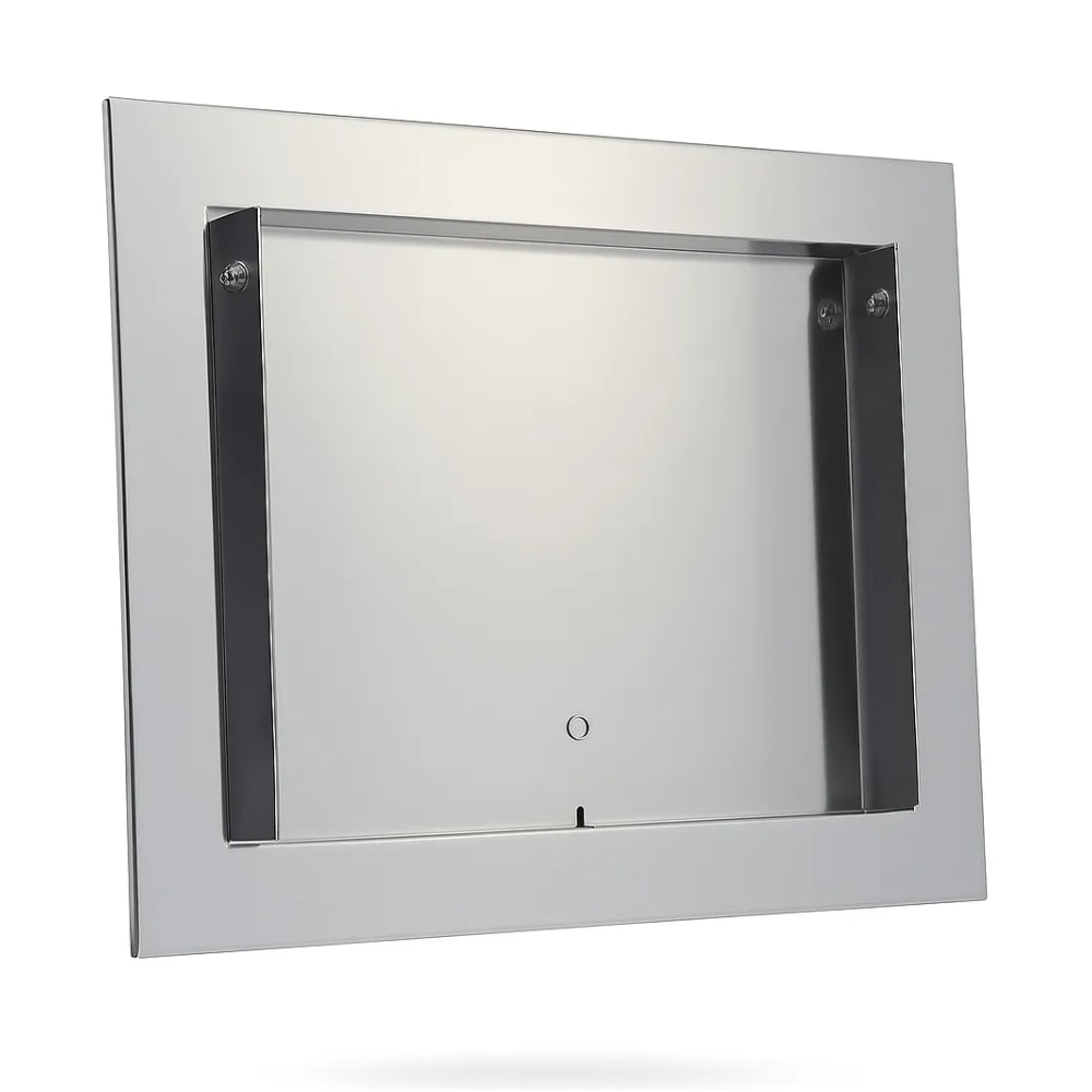 Visor de Luz/Energia para Muro Rosin Inox Branco - 4001